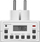 Prizë kohore MicroConnect GRUTIMER3, 1 dalje, digjitale, e bardhë