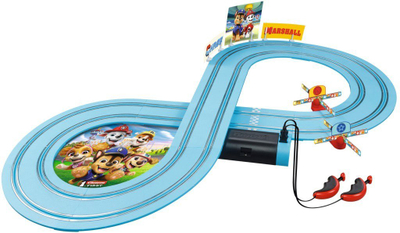 Pатека за трки Carrera PAW Patrol On the Track, 2,4 m, со 2 автомобили, повеќебојна