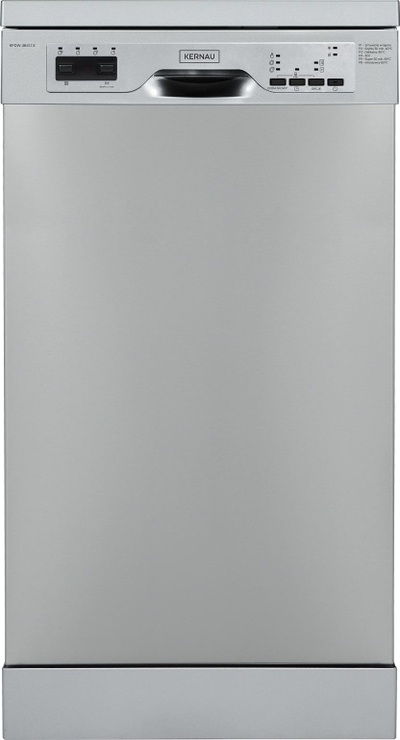 Lavastovilje Kernau KFDW4641.1X, 45 cm, 10 sete, inox