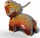 Puzzle 3D Eugy Highland Cow, 34 copa, ekologjik, shumëngjyrësh
