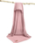 Ќебенце со капаче Sensillo Hooded Swaddle, 100% бамбус, 90x85cm, розова