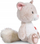 Loje pelushi NICI Cat Fluffy 49409, 35cm, koleksioni Love Classic, gri me të bardhë