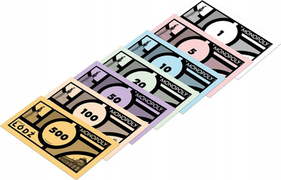 Lojë tavoline Monopoly Łódź, version lokal, familjare