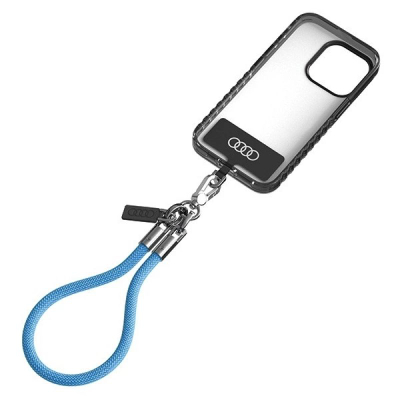 Litar dore telefoni Audi Universal, 28 cm, për smartphone, blu