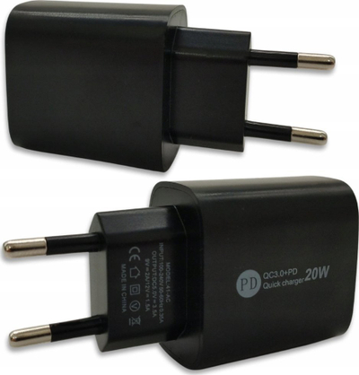 Karikues muri Diverse Verläge Denmen DC09T W, 2.4A, USB me kabllo Type C, i zi