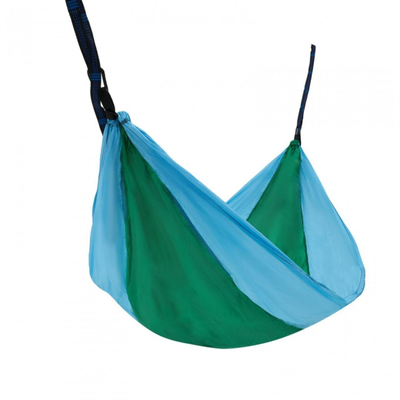Varëse kampingu Heinner Travel Hammock, 270x140 cm, poliester, jeshile