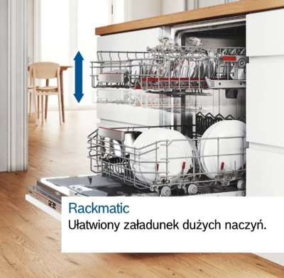 Enëlarëse e integruar Bosch Serie 4 SMV4HVX11E, 60 cm, 14 sete, klasa C, inoks