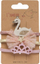 Llastikë flokësh Coralico Hair Ties, set për vajza, dekor mjellmë fjongo kurorë