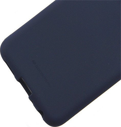 Kapak telefoni Vega Mercury Soft për Samsung S23 Ultra, TPU i butë, matte, blu navy