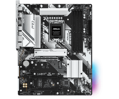 Pllakë amë Asrock B760 Pro RS D4, Intel LGA1700, DDR4, ATX