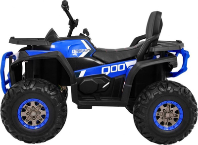 Motor elektrik për fëmijë Quad Desert, 12V, Luxury Pack, blu