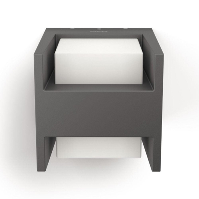 Llambë muri e jashtme Philips Arbour 8720169263857, LED 3.8W, anthracite