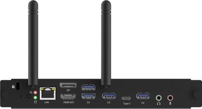 Kompjuter modular OPS Avtek 1TV335, Intel Core i5 12450H, 8GB RAM, 256GB SSD