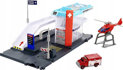Set lojrash Matchbox Action Drivers, plastik, paketë me 4 copë, shumëngjyrësh