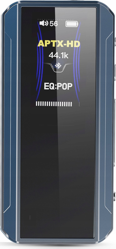 Amplifikator Bluetooth për kufje FiiO BTR13, LDAC AptX HD, dalje 3.5mm dhe 4.4mm, blu