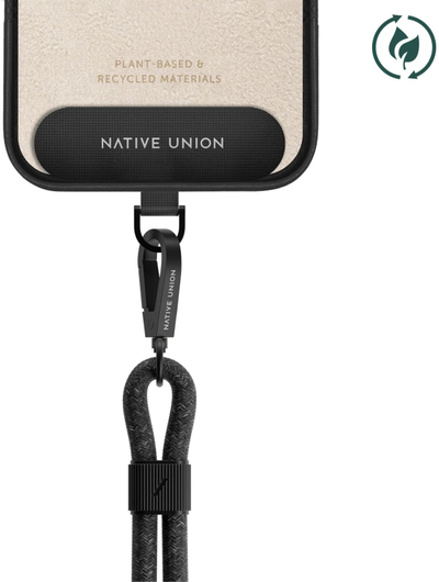 Rrip telefoni Native Union City Sling, litar për telefon, i zi