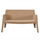 Divan i jashtëm SLEEK HM6366.03, 2 ulëse, polipropilen, cappuccino