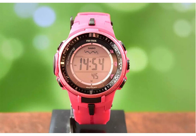 Orë për femra Pro Trek Casio, rozë