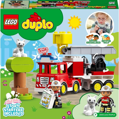 Set LEGO DUPLO® 10969 Fire truck, 21 pjesë