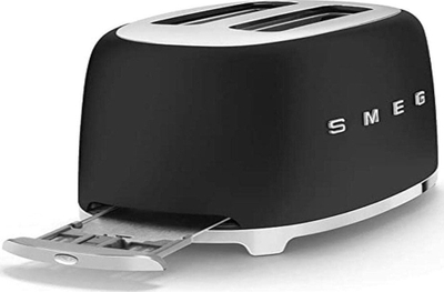 Toaster Smeg, 950W, për 2 feta, i zi