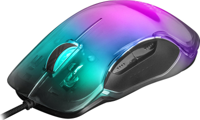 Maus за гејминг Mars Gaming MMGLOW, 12800 DPI, USB, црн