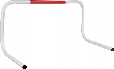Pengesë trajnimi Maxwel 2010287, 35 cm, metalike, e bardhë me të kuqe