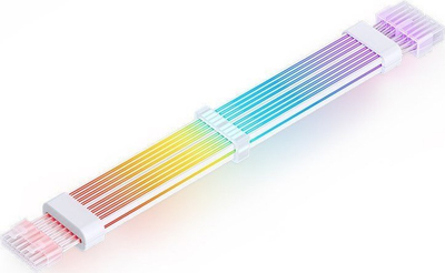 Kabllo energjie GPU Jonsbo, 2x 8 pin, ARGB, e bardhë