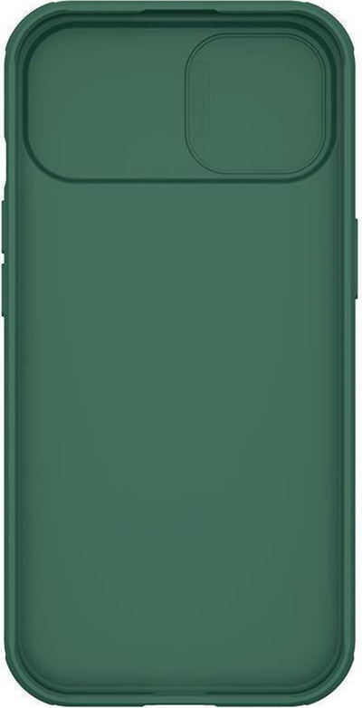 Kapak Nillkin CamShield Pro për Apple iPhone 15 Plus, TPU dhe polikarbonat, Deep Green