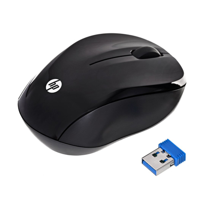 Set tastjere dhe maus HP 300, 1600 DPI, i zi
