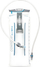 Кесе за вода Hydrapak Contour, 3L, резервоар за хидратација, сина
