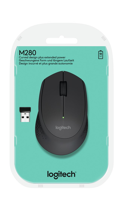 Maus Logitech M280, RF Wireless, i zi