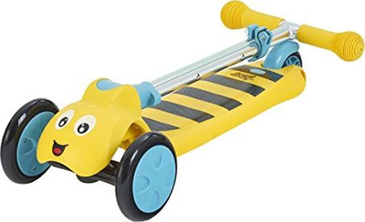 Trotinet për kalamaj Scootiebug Bumble, me 3 rrota, timon që lakohet, i verdhë