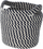 Shportë ruajtjeje Home Styling Collection, pambuk, 13x13 cm, e bardhë