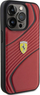 Mbrojtëse telefoni Ferrari Twist Metal Logo për iPhone 15 Pro 6.1", e kuqe
