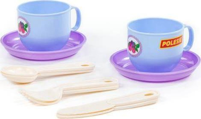 Set lodër enësh Polesie Minutka, 10 copa, për 2 veta, lejla