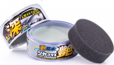 Dyll për makina Soft99 Water Block Wax Gloss, për bojë pearl edhe metalike, transparent
