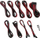 Set kabllosh CableMod ZUAD-925, për Corsair RM RMx, tekstil ModMesh, zi kuqe