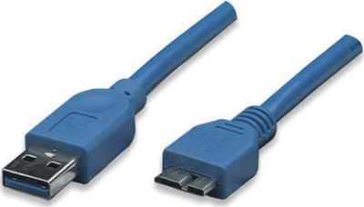 Kабел USB Techly ICOC-MUSB3-A-020, USB A во micro USB 3.0, 2 m, сина