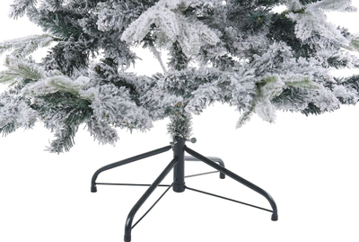 Pemë artificiale Krishtlindjesh TOMICHI Snowy Christmas Tree, 180 cm, efekt bore, e bardhë