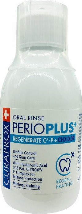 Ujë pastrues për gojë Curaprox PerioPlus +, 200 ml