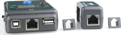 Testues kabllosh Gembird UTP/STP/USB NCT-2, RJ45/USB, 9V, i zi