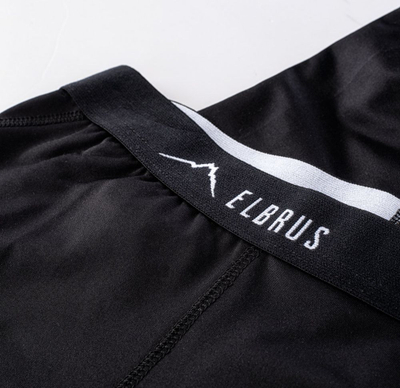 Legginsa për goca Elbrus Alisos, me microfleece, madhësia XL, të zeza