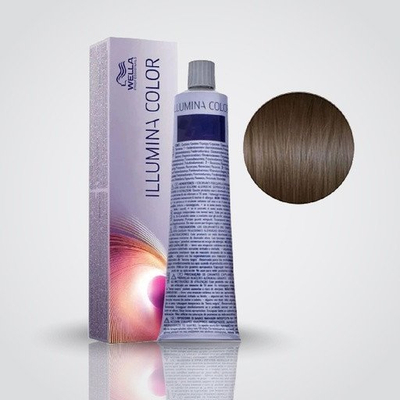 Bojë flokësh Wella Illumina 7/3, bjonde e artë mes, 60ml
