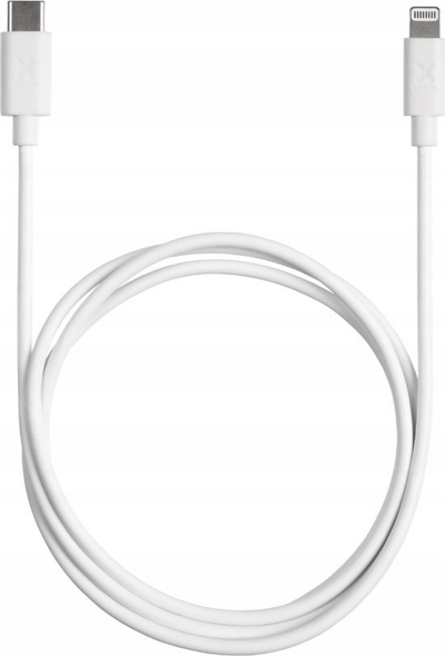 Kabllo kariku Xtorm CE003, USB-C n’Lightning, 1 m, e bardhë