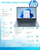 Laptop HP Pavilion 15-eh3144nw, 15.6", AMD Ryzen 5 7530U, 16 GB RAM, 512 GB SSD, i kaltër