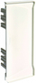 Kapak fundor kabllokanali Hager Tehalit GBD501316, 56x134 mm, pa halogjen, i bardhë