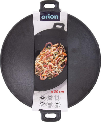 Tigan wok gize Orion, 30 cm, i zi