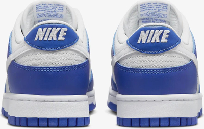 Atlete Nike Dunk Low M FN3416-001, lëkurë, të bardha me blu