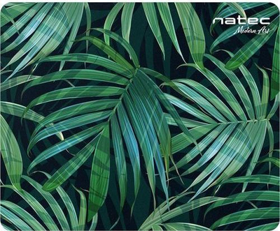 Mousepad Natec PALM TREE, 220x180mm, 2mm, shumëngjyrësh