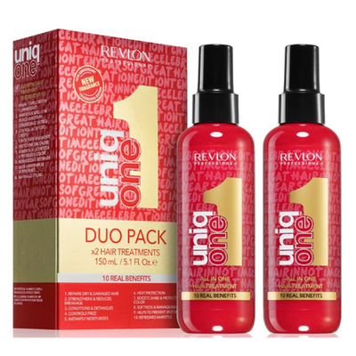 Sprej për flokë Revlon Uniq One 10në1, Duo Pack, 150 ml